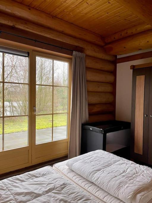 Unieke Houten Villa Met Sauna In Twente - 6P Den Ham Exteriör bild