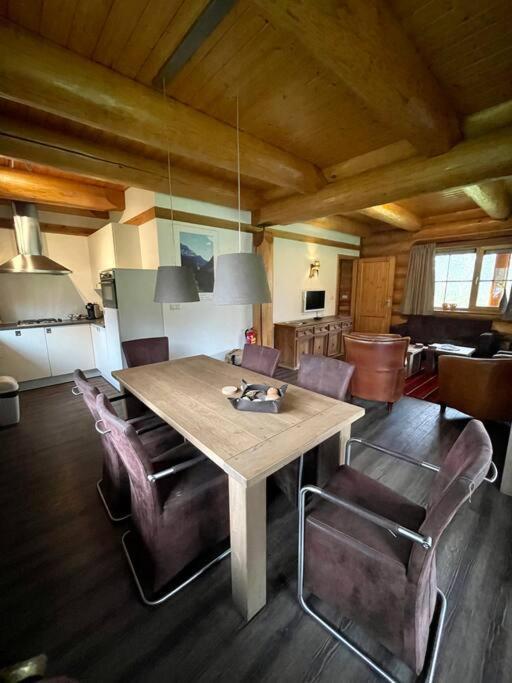 Unieke Houten Villa Met Sauna In Twente - 6P Den Ham Exteriör bild