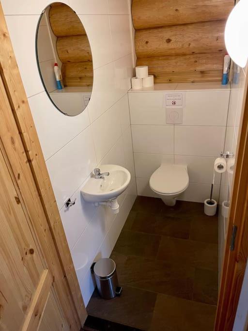Unieke Houten Villa Met Sauna In Twente - 6P Den Ham Exteriör bild