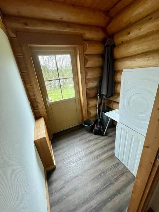 Unieke Houten Villa Met Sauna In Twente - 6P Den Ham Exteriör bild